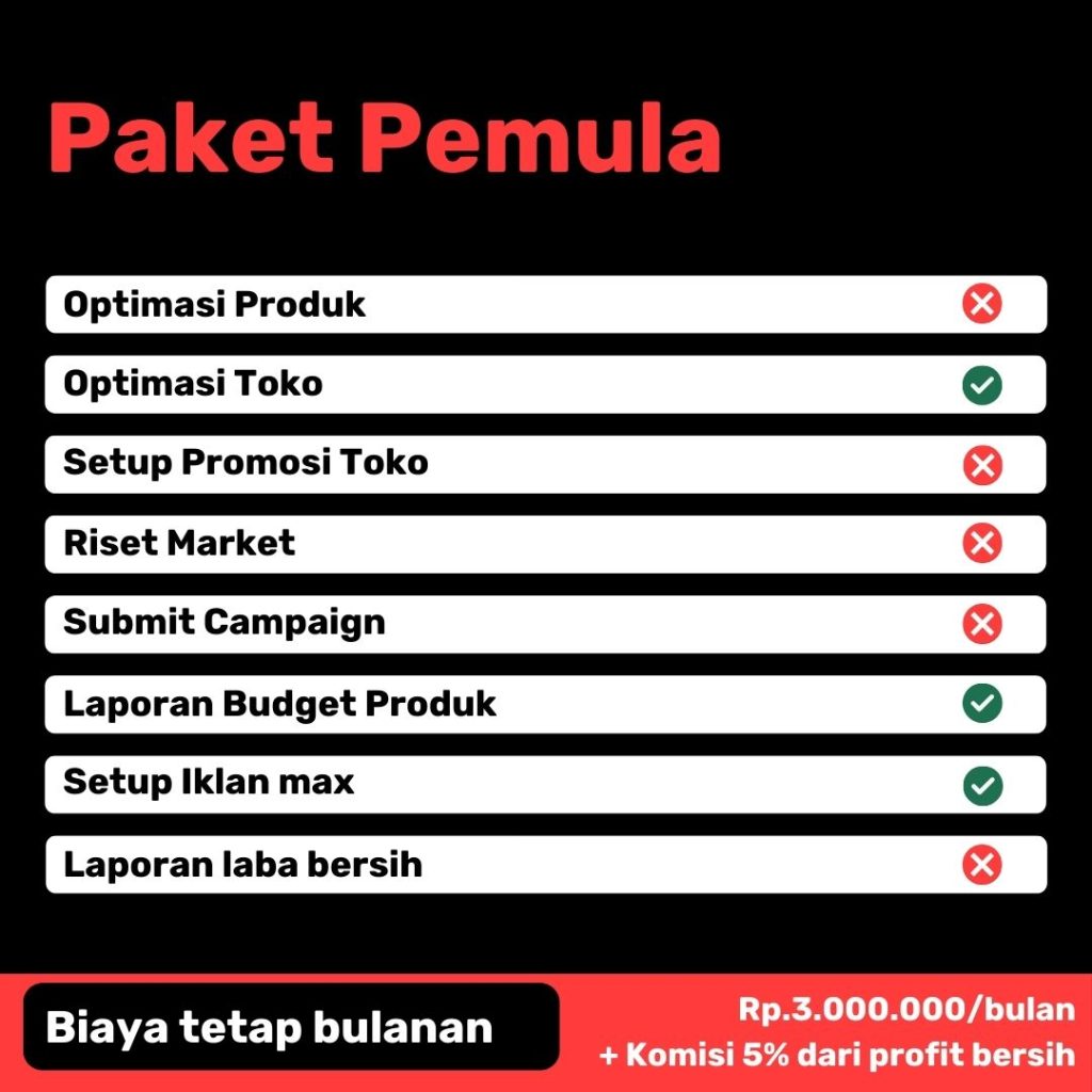 LARISIN AGENCY JASA KELOLA TOKO SHOPEE DAN TIKTOK